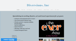 Desktop Screenshot of diversionsinc.com